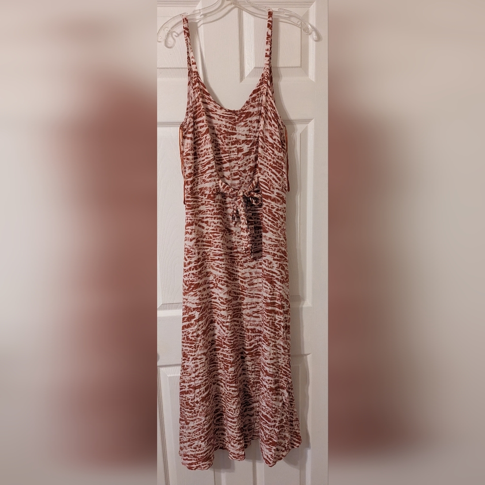 Ivy Street Tie Front Summer Maxi Dress